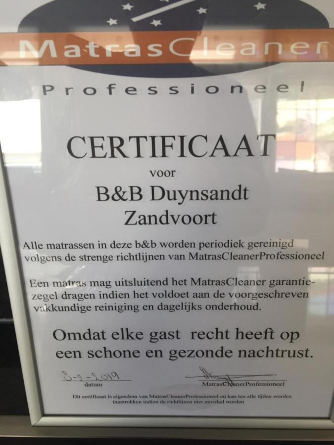 Bed and Breakfast Duynsandt Zandvoort Exterior foto